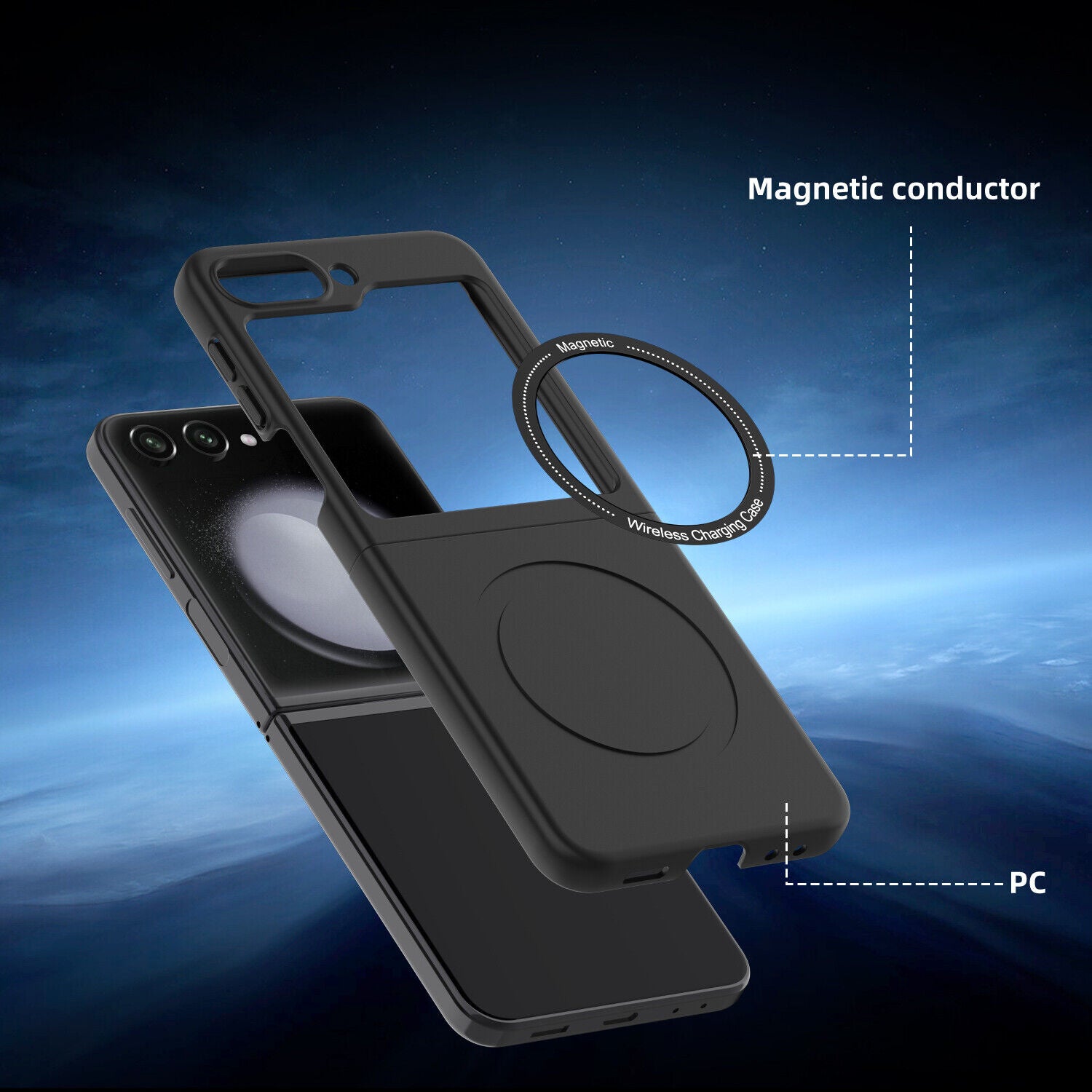 Magnetic MagSafe Case for Samsung Galaxy Z Flip 5 5G Magnetic MagSafe Case for Samsung Galaxy Z Flip 5 5G